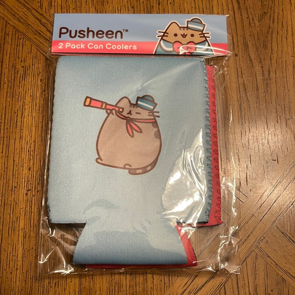 NIP 2 pack Can Coolers Sailor Pusheen Box Exclusive Summer 2019